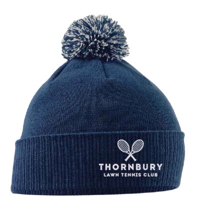 Embroidered Bobble Hat Thumbnail